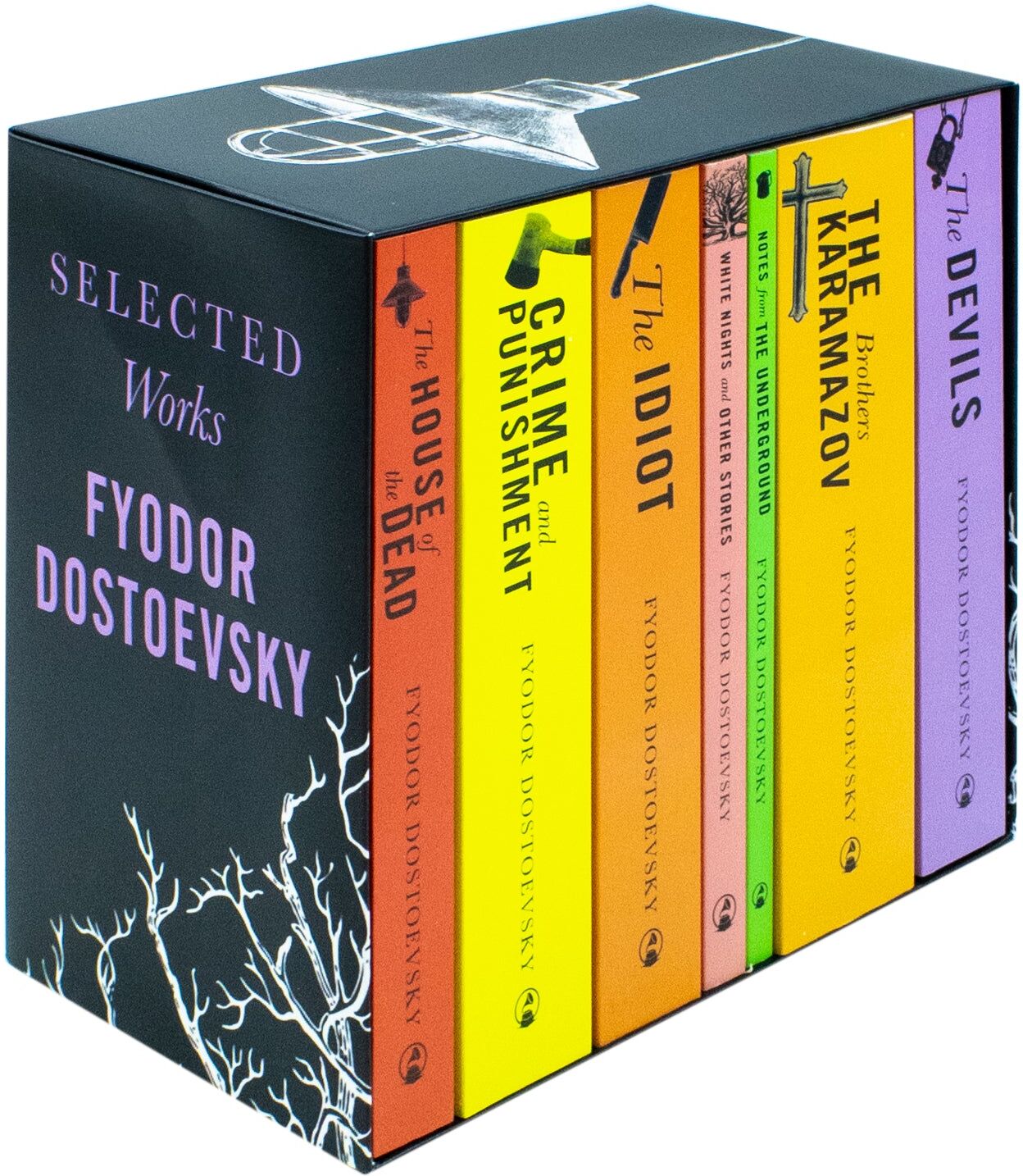 Classic Editions Selected Works of Fyodor Dostoevsky – 7 Book Collection Set   Classic Russian Literature & Philosophical Fiction
