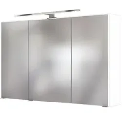 Held-Möbel Spiegelschrank Baabe Dekor Weiß 100 cm