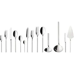 Villeroy & Boch NewWave Tafelbesteck 113tlg. Lunch, Besteck, Silber
