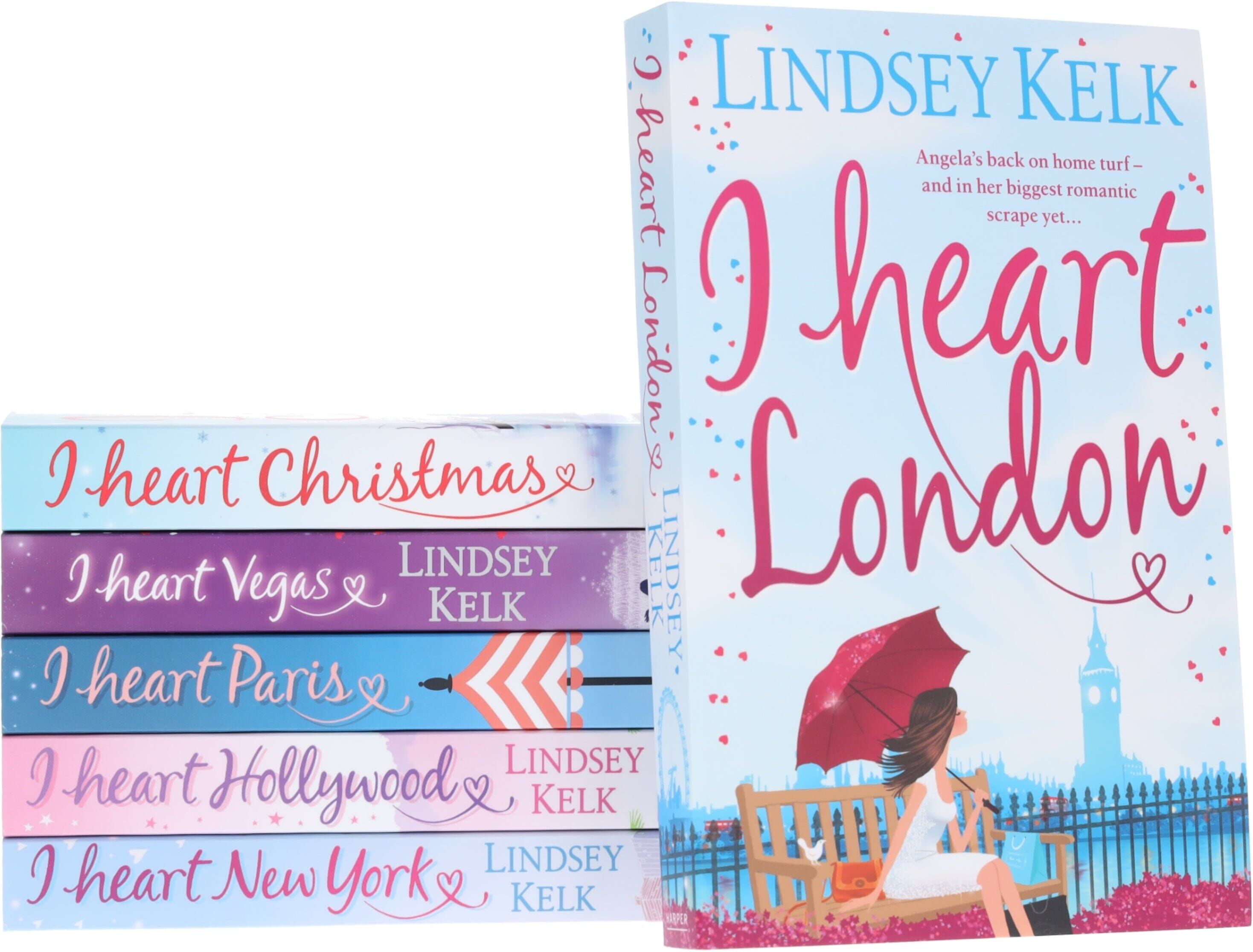 I Heart Series 6 Books Collection Set By Lindsey Kelk - Adult - Paperback HarperCollins Publishers