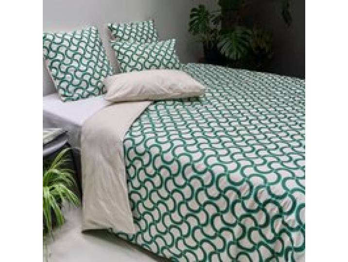 Parure de lit coton bio Jardin Urbain