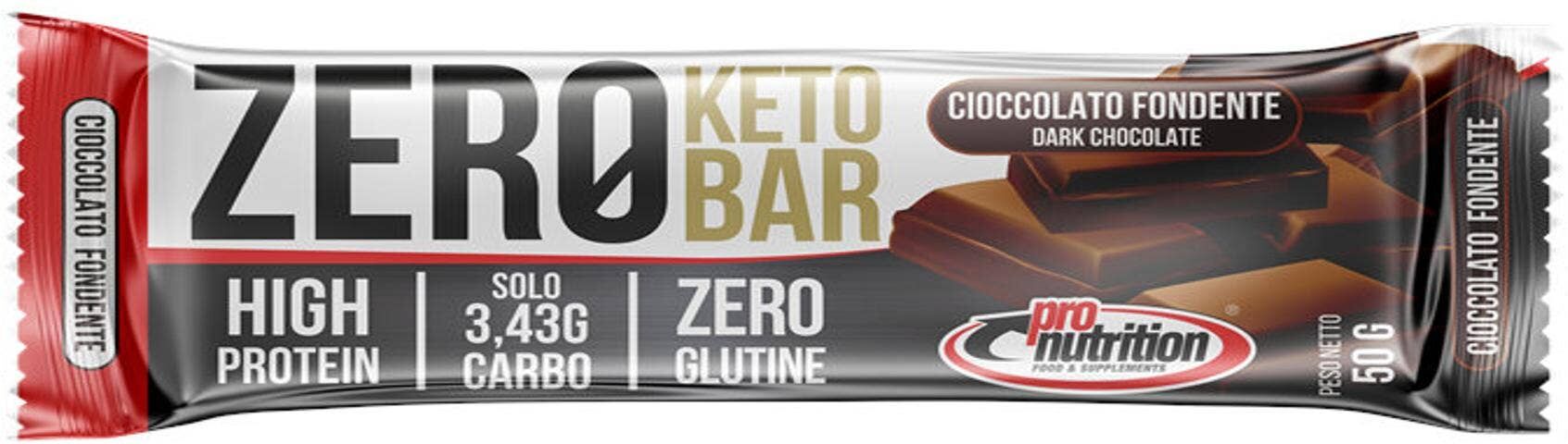 PRONUTRITION Zero Keto Bar 50 Grammi 