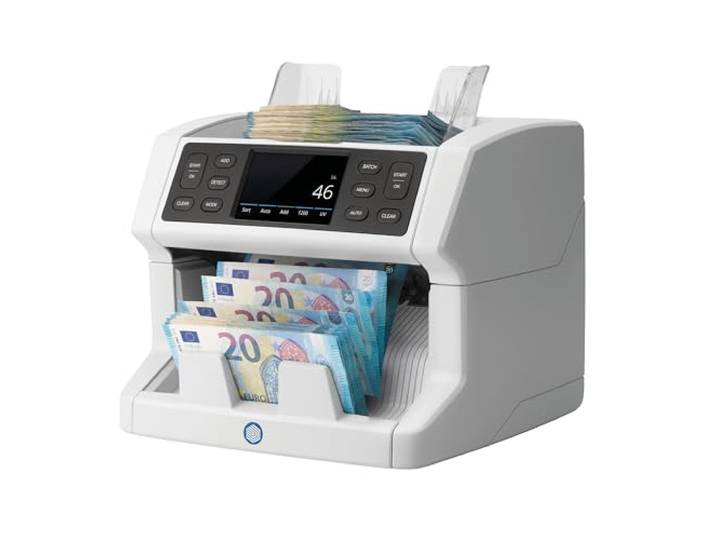 Safescan 2850 Geldtelmachine die snel gesorteerde biljetten telt - Biljettelmachine met 3-voudige valsgelddetectie - Biljetteller met meertalige interface