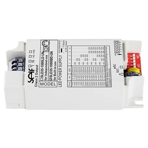 Self Electronics SLD35-1000IBD-UN LED-Trafo 35W 1A 8 - 42V dimmbar 1St.