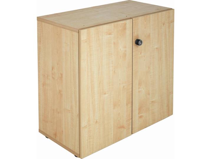 Venda Kommode, Ahorn, Metall, 1 Fächer, 80x74.8x42 cm, erweiterbar, Beimöbel erhältlich, Wohnzimmer, Kommoden & Sideboards, Kommoden