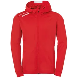 Kempa Player Trainingsjacke mit Kapuze rot/weiß 116