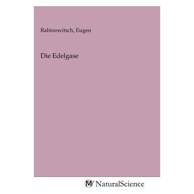 MV-NaturalScience Die Edelgase (Softcover) (56144181)