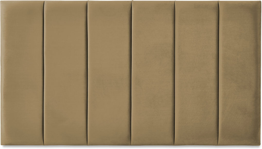 17 Stories Franciene Upholstered Velvet Headboard Mink Polyester Kingsize (5')