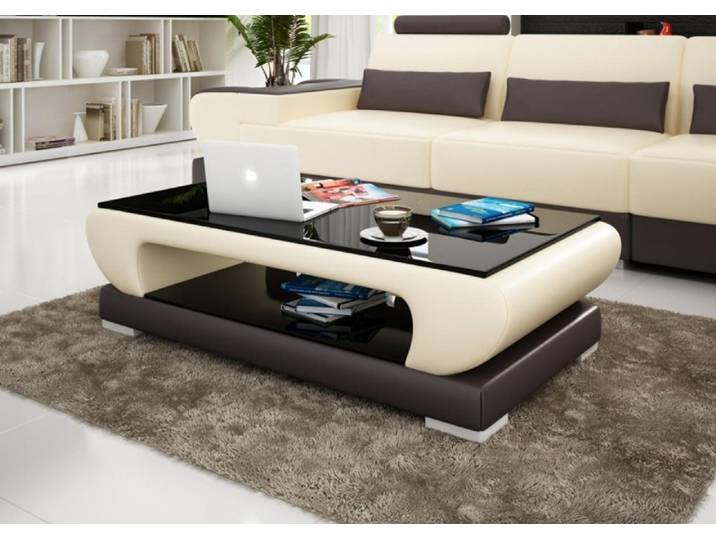 JVmoebel Couchtisch Moderner Glastisch im Designer-Stil mit eleganter Optik, Made in Europa
