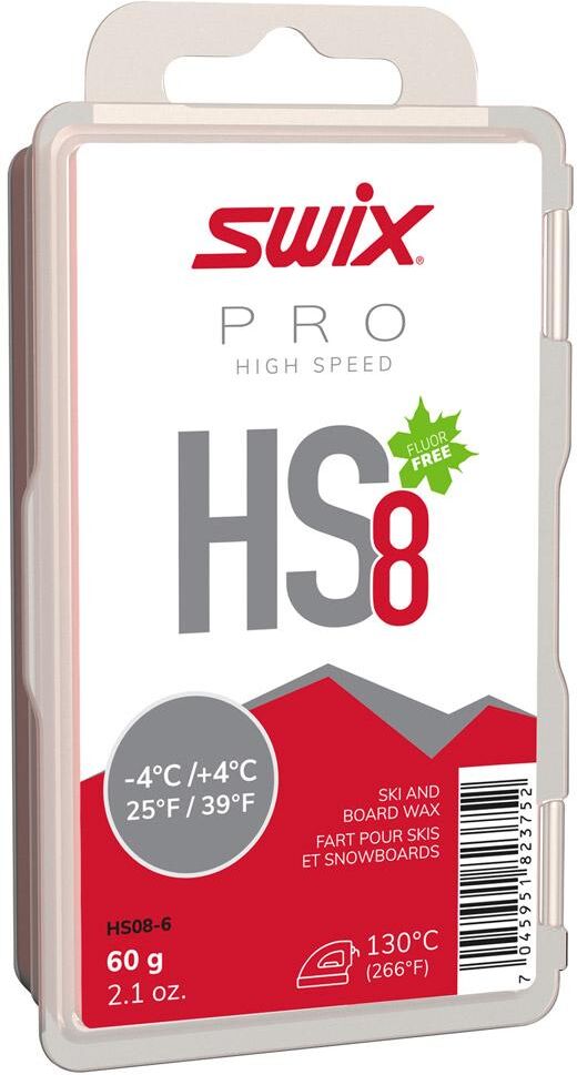 Swix  - HS8 Red -4°C/+4°C 60g - Fart