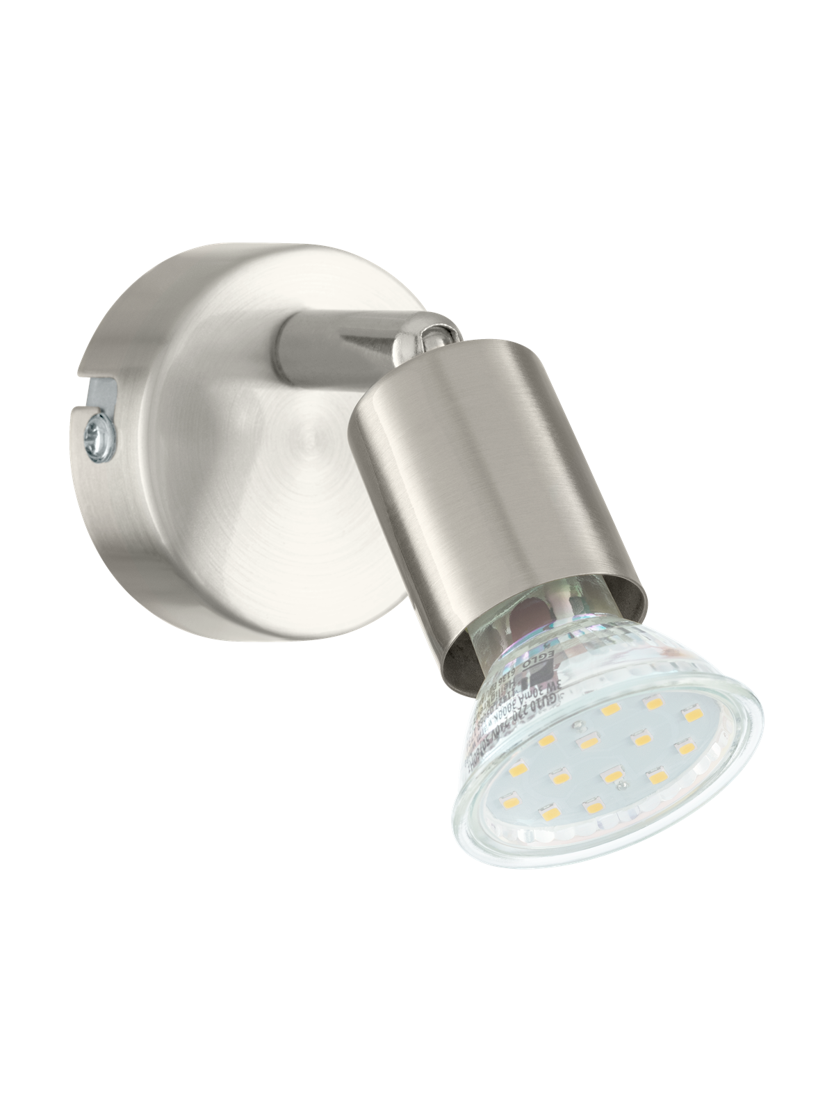 EGLO LED-Lampe BUZZ-LED Spot, nickel-matt GU10