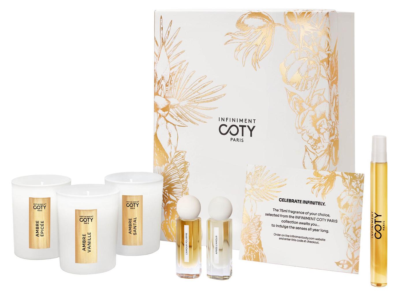 Infiniment COTY PARIS 7 Wonders Duftset mit 7 Parfums, Geschenkset, limitierte Edition