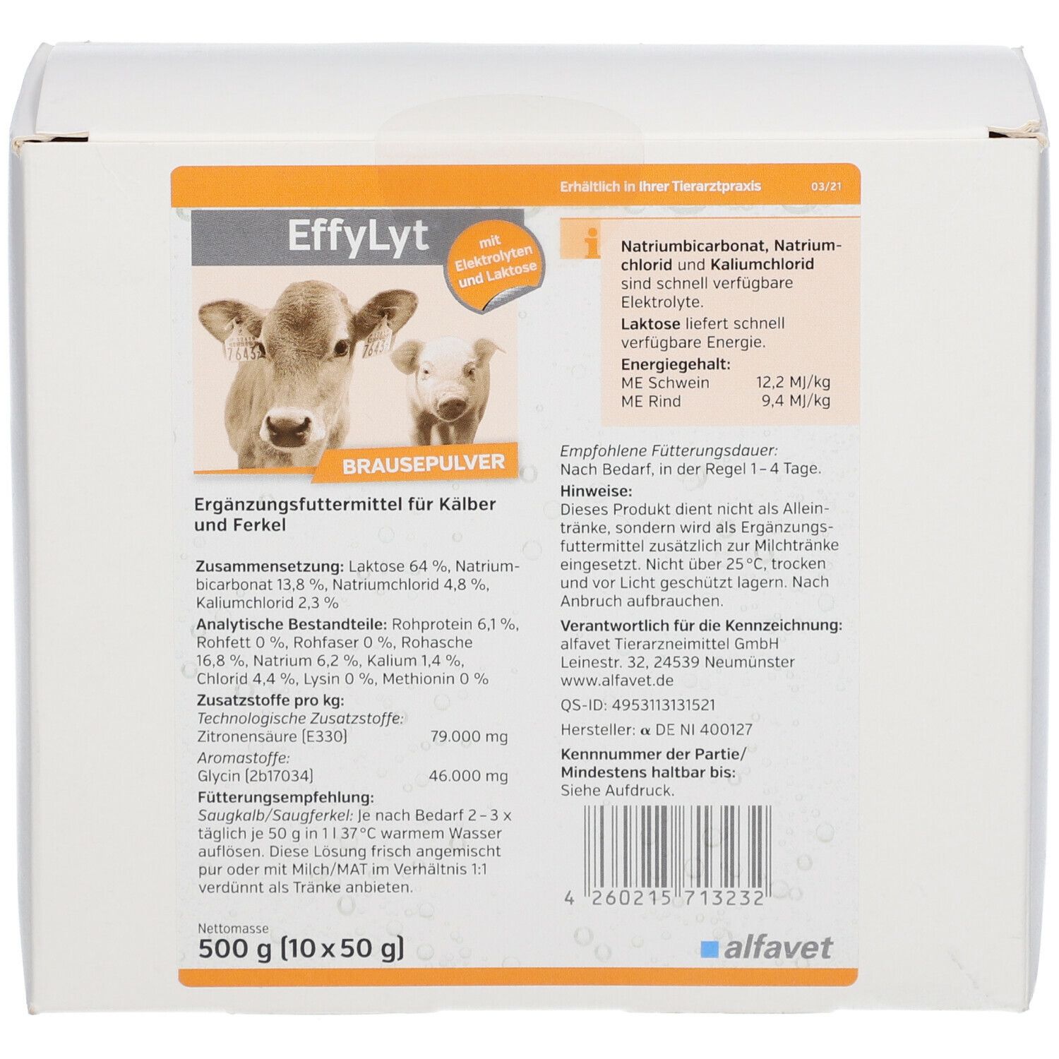 Effylyt Brauseplv 50G VET 10 St Pulver