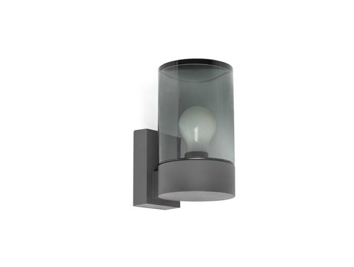FARO BARCELONA 71744 - Kila Dunkelgraue Wandleuchte, Rauchfarben