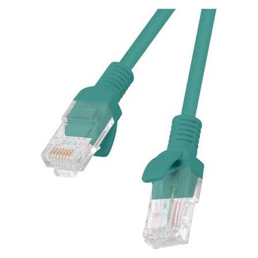 Lanberg Patchcord UTP kat.5e zielony (U/UTP, CAT5e, 2 m) (PCU5-20CC-0200-G)