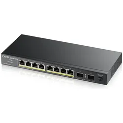 Zyxel GS1100-10HP V2 UNMANAGE POE 8X (8 Ports), Netzwerk Switch, Schwarz