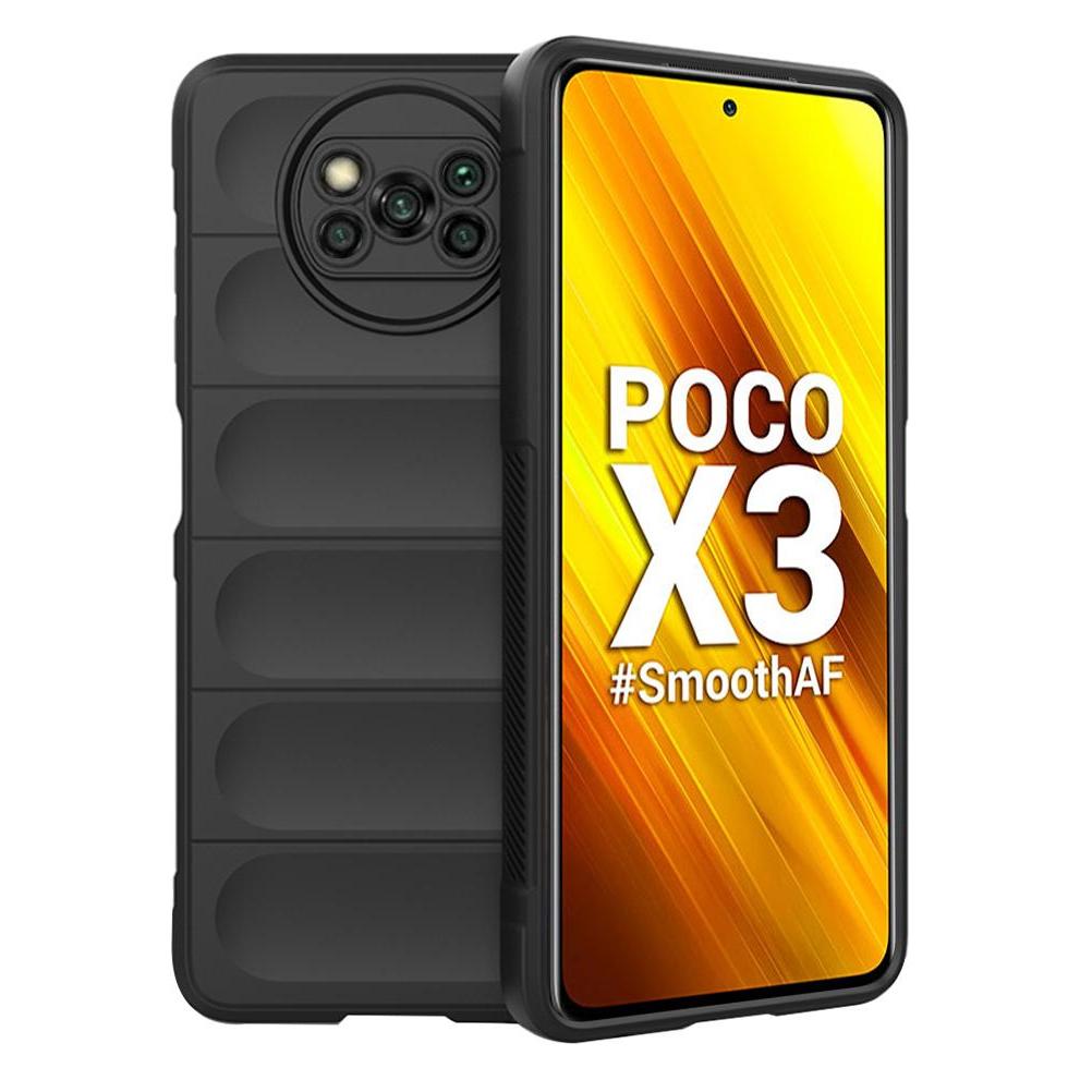 Techsuit - Magic Shield - Xiaomi Poco X3 / Poco X3 NFC / Poco X3 Pro - Black (Xiaomi Poco X3, Xiaomi Poco X3 NFC, Xiaomi Poco X3 Pro) (56348166)