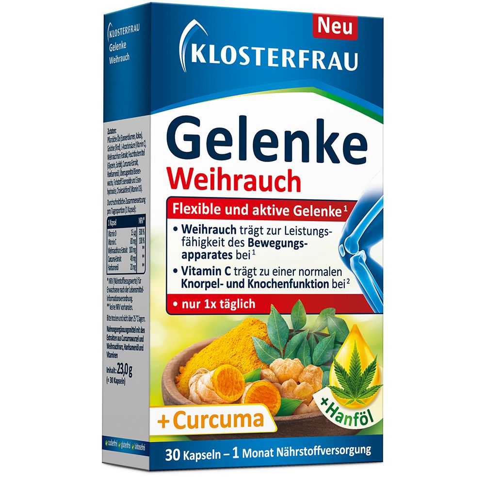 Klosterfrau Gelenke Weihrauch Weichkapseln 30 St