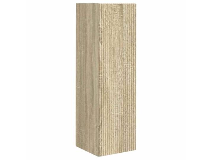 KTHLBRH TV-Wandschrank 30 x 31 x 100 cm Sonoma Holztechnik, Farbe Sonoma, Wandmontage, 90° Türen, Regale, modernes Wohnzimmer, platzsparend