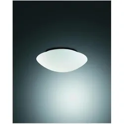 Fabas Luce, Deckenleuchte, Glasleuchte Pandora 40W AGL ws IP20 E27 Ø200x75mm (E27)
