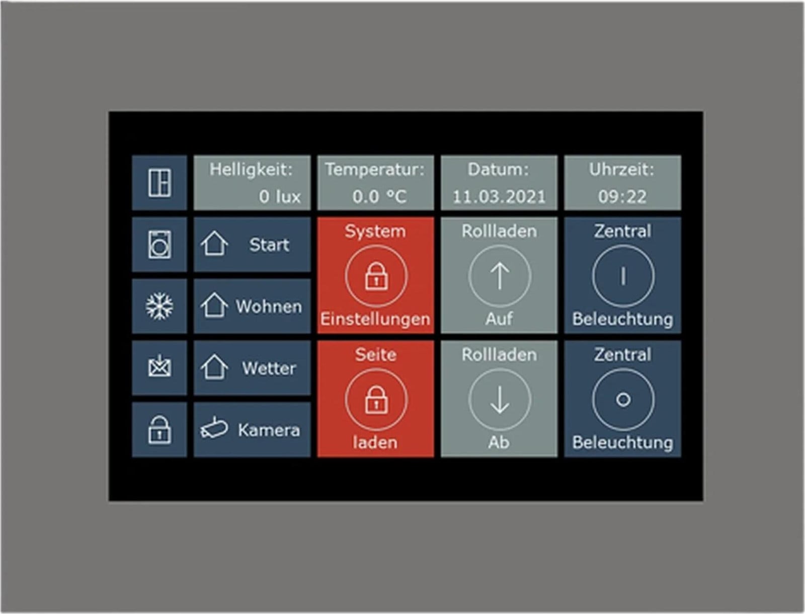 MDT VisuControl KNX Touchpanel 7 inch