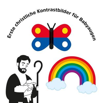 Erste christliche Kontrastbilder für Babyaugen - Schuber, Gebundene Ausgabe von , R.Brockhaus, 978-3-417-01074-9