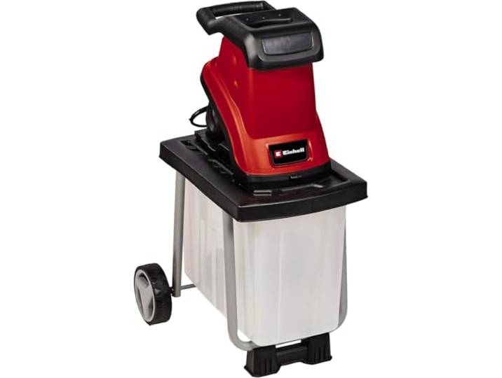 Einhell Broyeur de végétaux à Lames GC-KS 2540 CB 2500 W branches max. 40 mm 2 lames réversibles acier bac 55 L poignée de transport poussoir