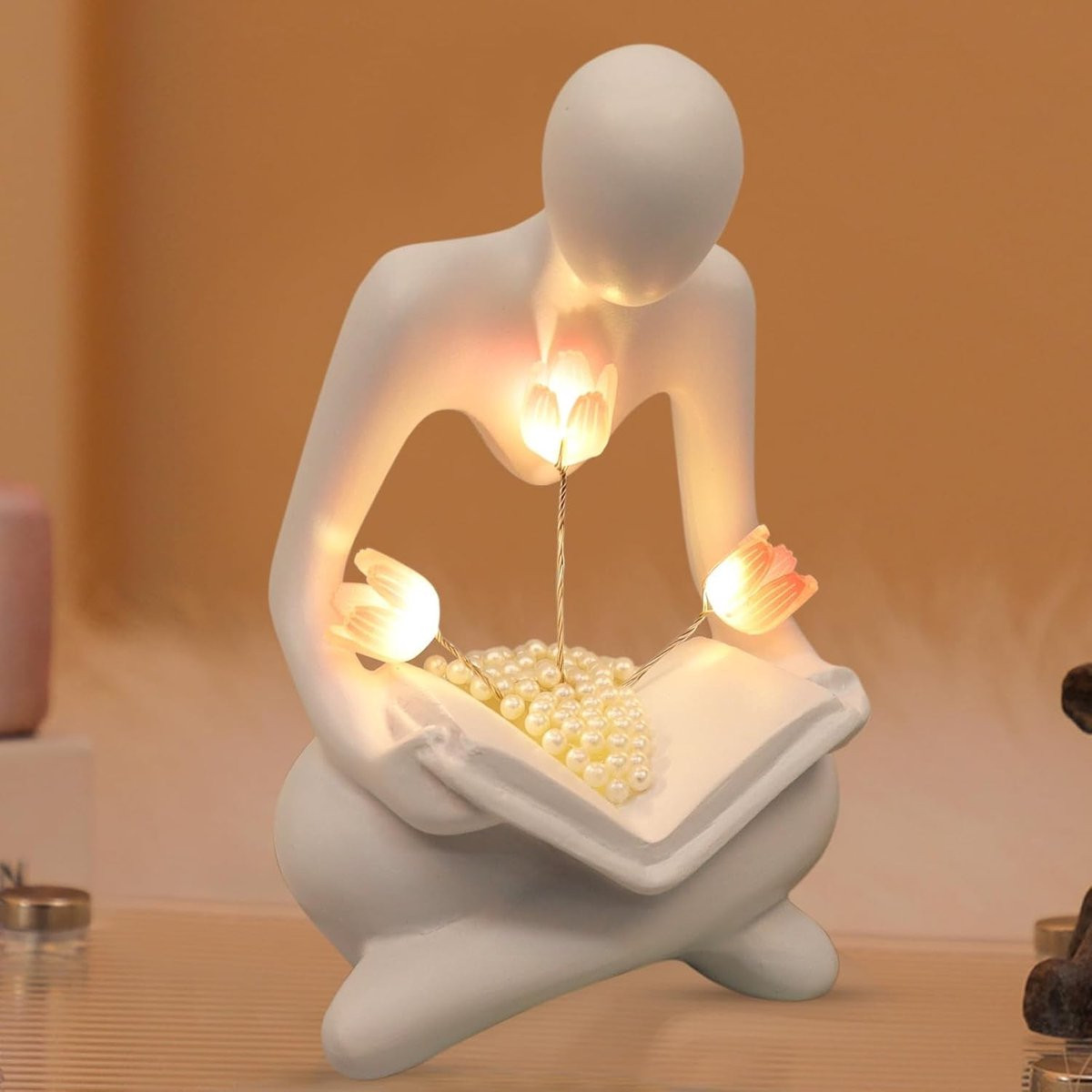 Decoratieve LED Tulpen met Verlichting voor in de Woonkamer of als Nachtlampje
