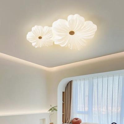 Inspired Living Nordic Blossom LED Ceiling Light Modern LED Ceiling Light For Living Room & Bedroom 1 Head L52.5cm 3 Colors Adjustable