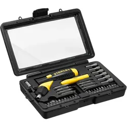 STANLEY Ratschen Bit-Set 35-teilig m. Gelenkgriff - 0-63-038