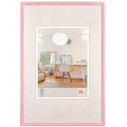Walther Bilderrahmen New Lifestyle Kunststoff Normalglas / Floatglas / Rosa / 21...