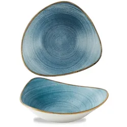 Churchill Stonecast Raw Teal Schale Dreieckig 18,5cm
