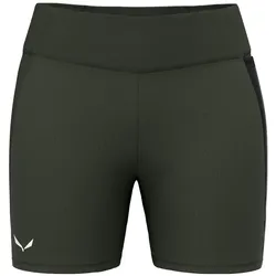 Salewa, Damen, Outdoorhose, Puez Hemp Durastretch Shorts Da (M), Grün