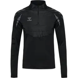 hummel hmlBTC Winter Training Half-Zip Trainingstop Kinder - schw