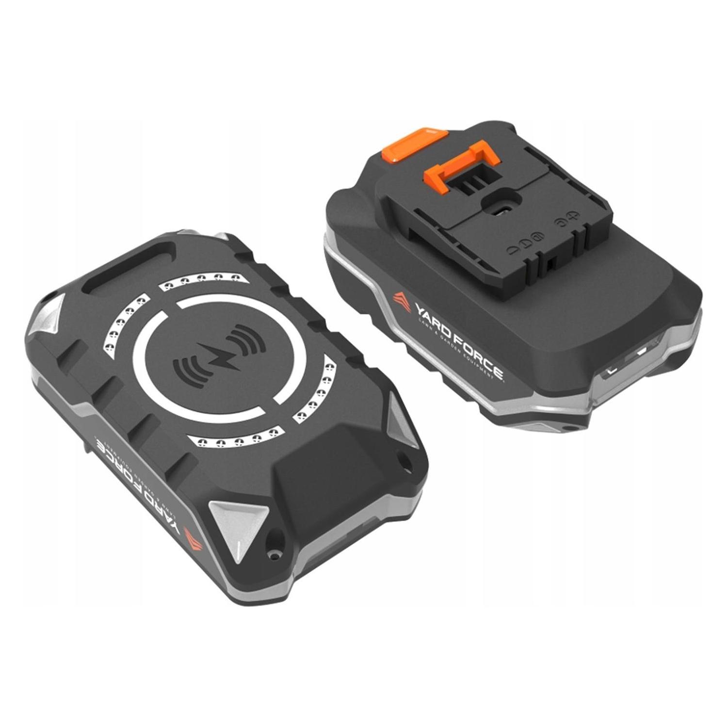 Yard Force akumulator 20 v, 4,0 ah, ładowanie bezprzewodowe, wsk. naład (20 V) (6939500732835)