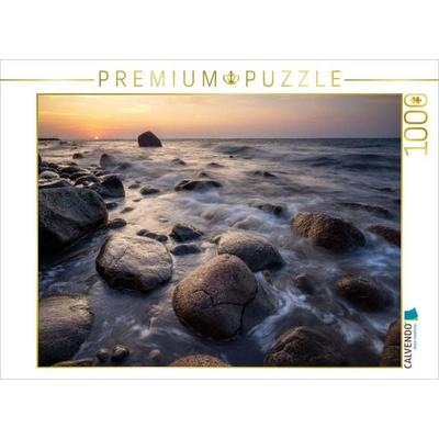 CALVENDO Puzzle Schwanenstein, Rügen | 1000 Teile Lege-Größe 64x48cm Foto-Puzzle für glückliche Stunden