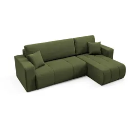 ECKSOFA Vasco 3 Sitzplätze Grün