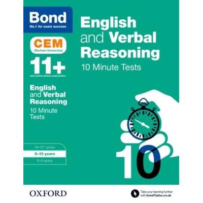 Bond 11+: English & Verbal Reasoning: CEM 10 Minute Tests (now Cambridge Select Insight), Taschenbuch von Bond 11,Michellejoy Hughes, Oxford