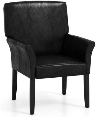 1/2 PCS Office Executive Side Chair w/Padded Seat & Ergonomic Mid-Back
