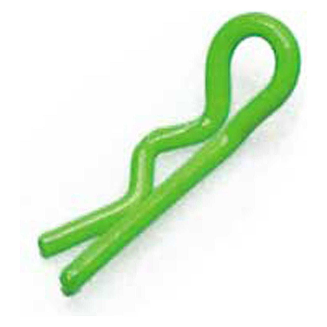 Robitronic karosserieclips leuchtend grün (10 stk.) splinte (RS016G)