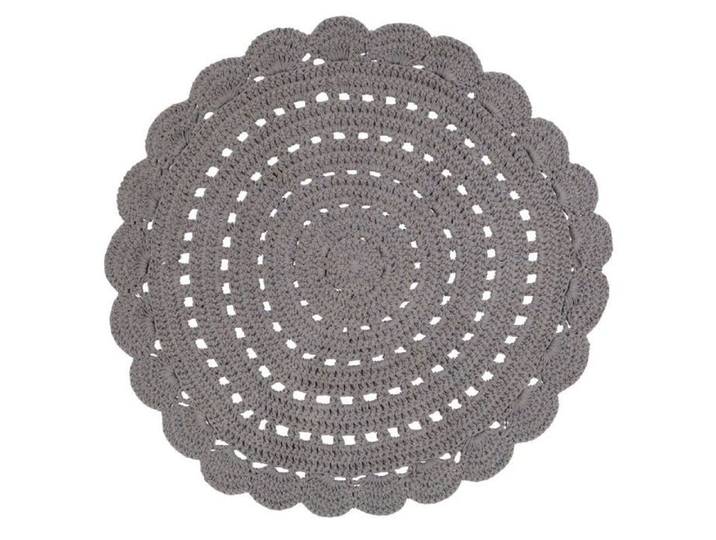 Tapis rond Alma Gris - 120 cm - NATTIOT - Coton
