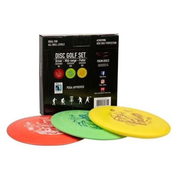 Asg Disc Golf Set 3-pack (ASG1011IONE SIZE)