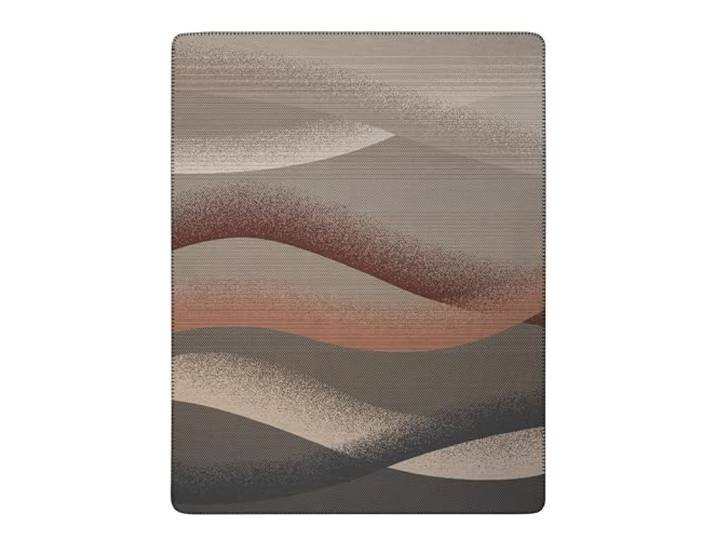 biederlack Wohn- und Kuscheldecke 'Desert Wave' 150 x 200 cm Braun