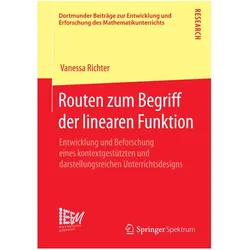Routen zum Begriff der linearen Funktion, Fachbücher von Vanessa Richter