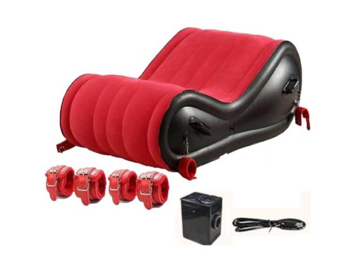 Sex Aufblasbare Sofa Erotische Möbel Sex Möbel Couch Sexstuhl Damen,B-Sofa Liebesmöbel Position Aufblasbares Inflatable Chair Sessel Aufblasen Reiten Sex-couch Frau Stuhl Erwachsene Klappbar,B-Sofa