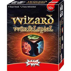 Amigo Würfelspiel 01955, Wizard, ab 10 Jahre, 2-5 Spieler