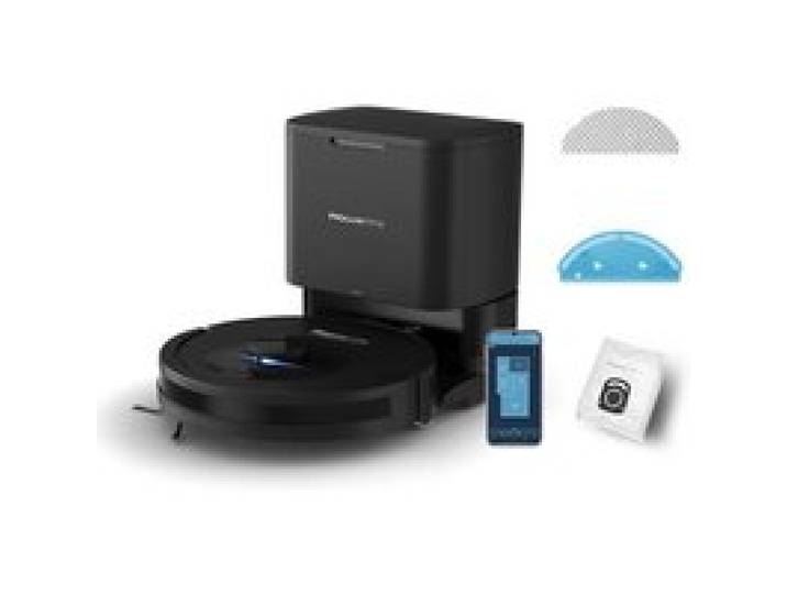 Aspirateur robot laveur - ROWENTA - X-PLORER Serie85+ - 6000Pa - Station vidage 60 jours - Détection laser 360°