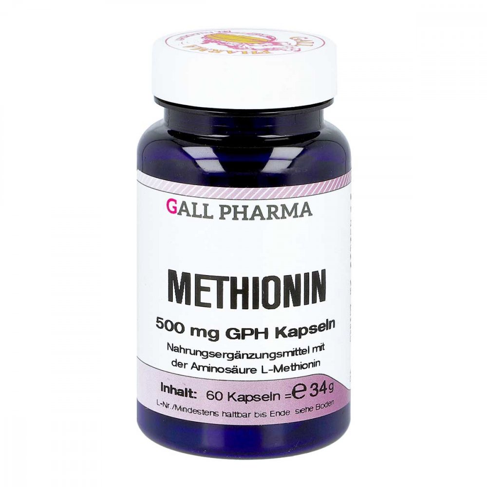 Hecht-Pharma GmbH Methionin 500 mg Gph Kapseln 00128303