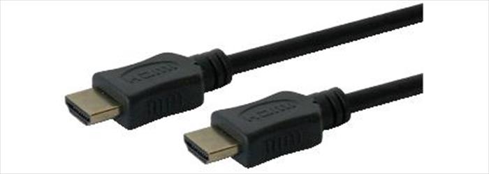 GBC Cavo Hdmi 4k High Speed With Ethernet 5m Polybag-nero