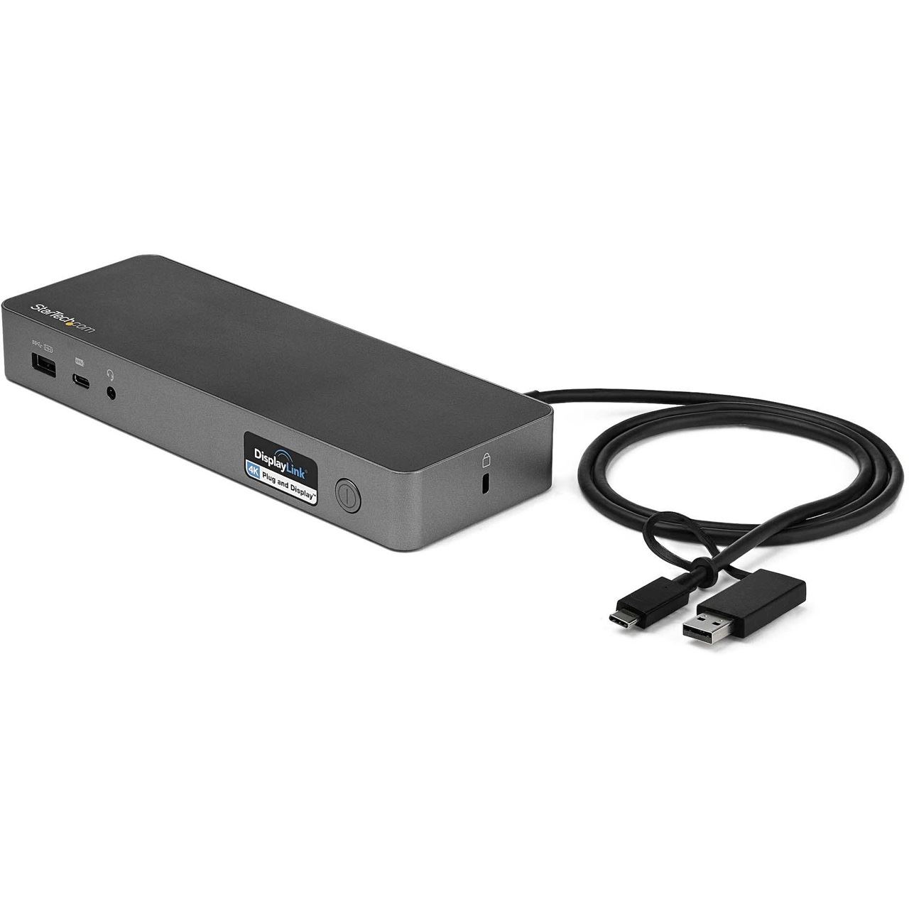 Startech Universal Laptop Dockingstation - USB-C & USB 3.0 Dock - Dual 4K - Mac Windows & Chrome OS - DK30C2DPPDUE